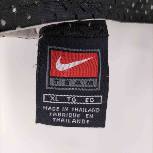 ナイキチーム NIKE TEAM 00S スウッシュ刺繍 メッシュ Vネック ノースリーブ メンズ XXL