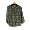 ザラ ZARA L/S 総柄シースルーブラウス レディース import:XS