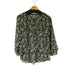 ザラ ZARA L/S 総柄シースルーブラウス レディース import:XS