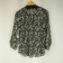 ザラ ZARA L/S 総柄シースルーブラウス レディース import:XS