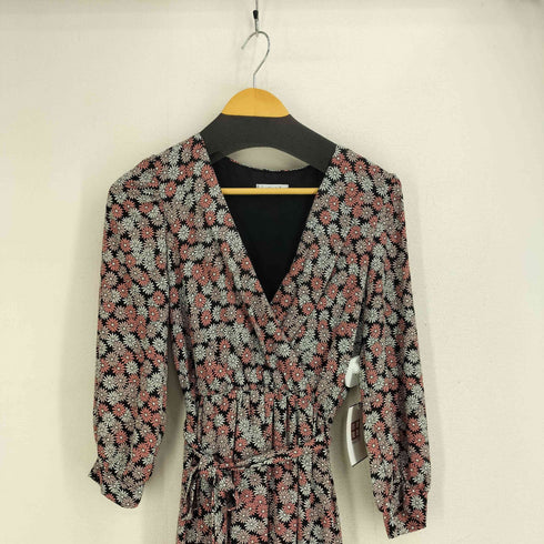 La Coccinella 花柄 オープンネックワンピース レディース