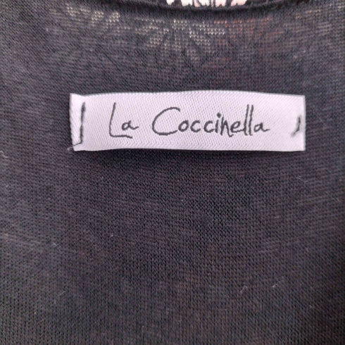 La Coccinella 花柄 オープンネックワンピース レディース