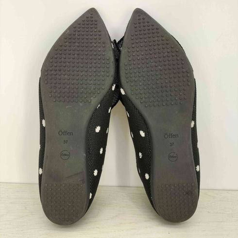 オッフェン pointed BUTTFEE リボン ドット ポインテッド バティ レディース JPN:37