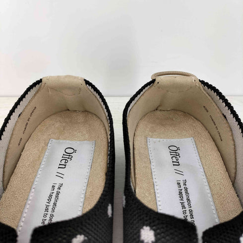 オッフェン pointed BUTTFEE リボン ドット ポインテッド バティ レディース JPN:37