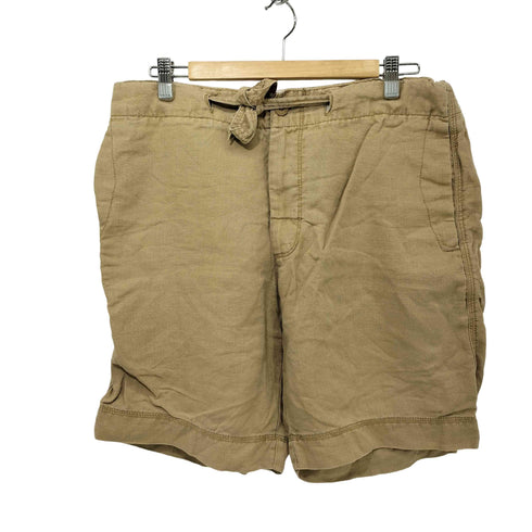 バナナリパブリック BANANA REPUBLIC 90-2000s リネン100 ショートパンツ ハーフパンツ メンズ 34