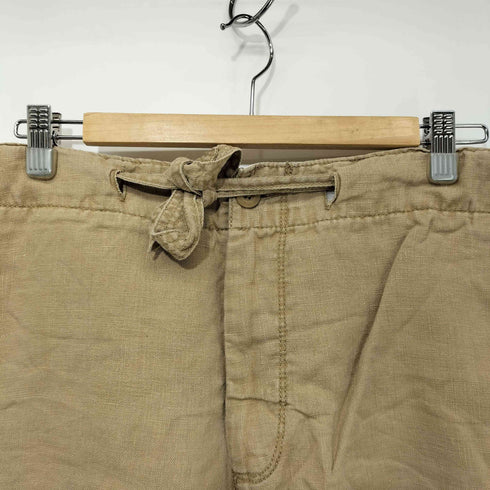バナナリパブリック BANANA REPUBLIC 90-2000s リネン100 ショートパンツ ハーフパンツ メンズ 34