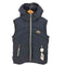 スーパードライ Superdry 極度乾燥(しなさい) Premium Black Label 裏地フリース 中綿 フーデット ベスト メンズ import:L