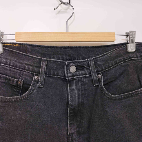 リーバイス Levis 514 ジッパーフライ ブラック デニムパンツ メンズ W31 L32