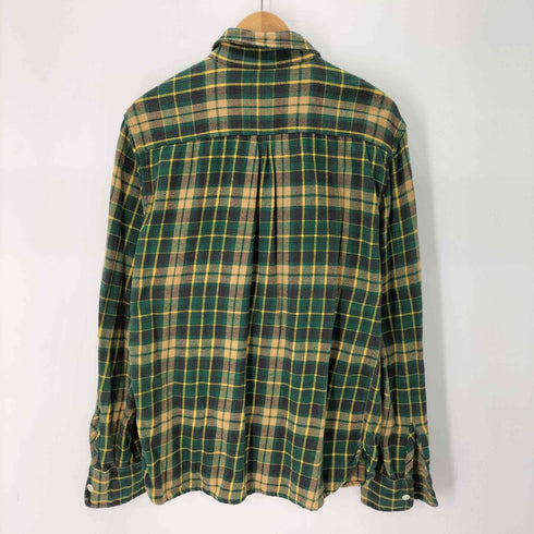 WYTHE コットン フランネル シャツ メンズ import:M