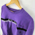 マルシェノア M+RC NOIR ダメージ ロゴプリント L/S クルーネックTシャツ ボロ 襤褸 メンズ import:XL