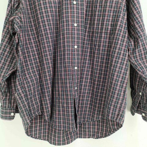 ポロジーンズカンパニーラルフローレン POLO JEANS COMPANY RALPH LAUREN 90-00S チェック柄 L/S ボタンダウンシャツ メンズ import:L