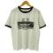 バーニーズニューヨーク BARNEYS NEWYORK フォトプリント リンガーTシャツ メンズ import:L