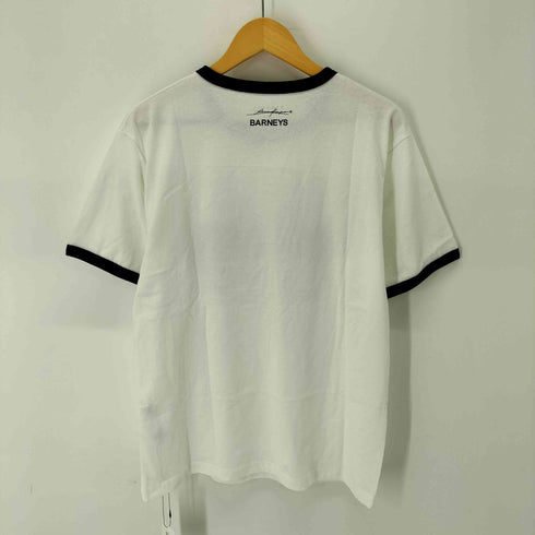バーニーズニューヨーク BARNEYS NEWYORK フォトプリント リンガーTシャツ メンズ import:L