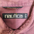 ノーティカ NAUTICA 90S ロゴ刺繍 L/S シャツ メンズ import:L