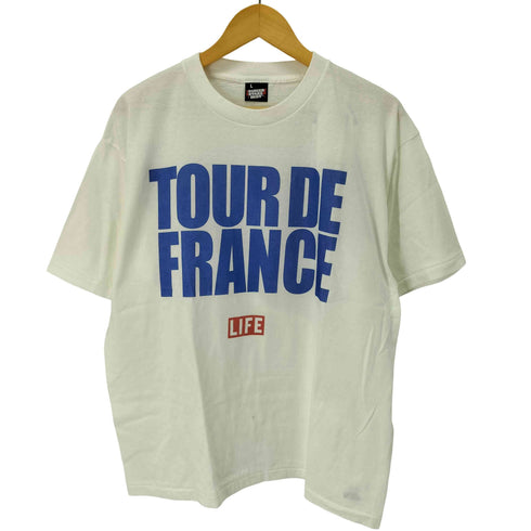 シップスエニィ SHIPS any TOUR DE FRANCE 両面プリント Tシャツ メンズ JPN:L