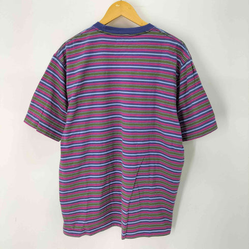 ビームスプラス BEAMS+ Pocket Tee Multi Stripe マルチボーダー Tシャツ メンズ JPN:XL