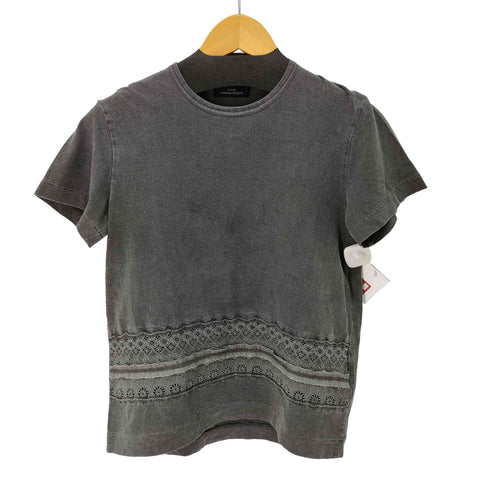トリココムデギャルソン tricot COMME des GARCONS AD2005 レース製品染めTシャツ レディース