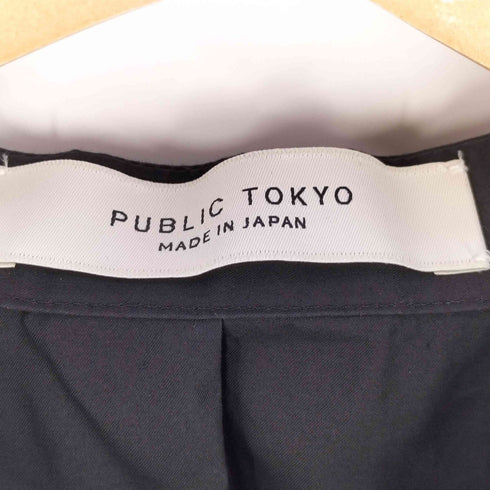 パブリックトウキョウ PUBLIC TOKYO ロングベストセットシャツワンピ レディース FREE