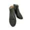 プラダ PRADA ヒール ショートブーツ サイドジップ vibram裏張り レディース EUR:37