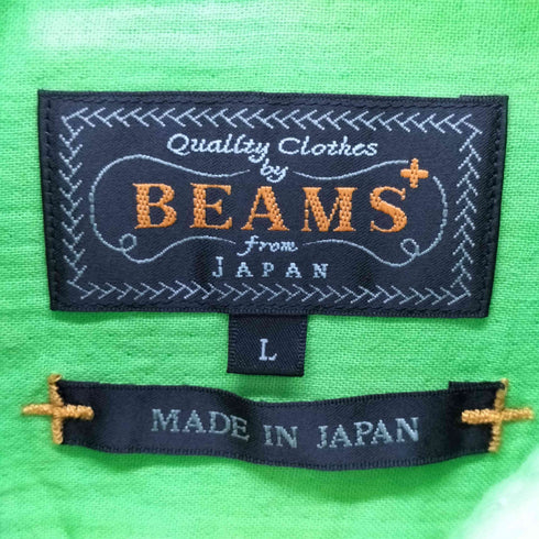ビームスプラス BEAMS+ ダブルガーゼ ボタンダウンシャツ メンズ JPN:L