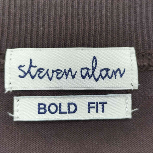 スティーブンアラン Steven Alan HI-DENS CN 5SL BOLD/Tシャツ メンズ M