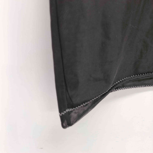 トリココムデギャルソン tricot COMME des GARCONS AD1998 ナイロンノーカラーブラウス レディース