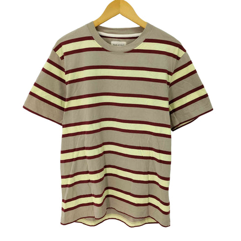 FAR AFIELD クルーネック ボーダー Tシャツ メンズ JPN:3