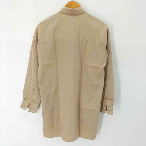 エムエムシックスメゾンマルタンマルジェラ MM6 Maison Martin Margiela ここのえ サテン ロングシャツ レディース FR:36