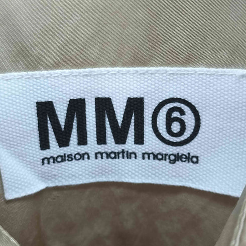 エムエムシックスメゾンマルタンマルジェラ MM6 Maison Martin Margiela ここのえ サテン ロングシャツ レディース FR:36
