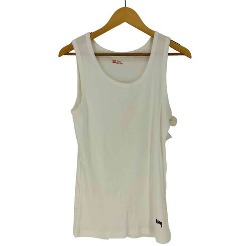 ステューシー Stussy ショーンフォントロゴ プリント タンクトップ メンズ import:XL