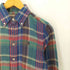 ポロラルフローレン POLO RALPH LAUREN チェック ボタンダウン ネルシャツ メンズ import:XS