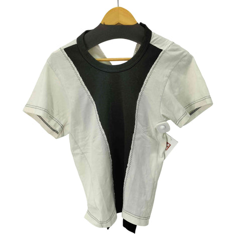 コムデギャルソン COMME des GARCONS AD2004 ドッキングTシャツ レディース