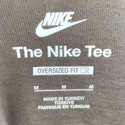 ナイキ NIKE NSW OS SS TEE FVL MINK BROWN オーバーサイズド ショートスリーブ Tシャツ レディース import:M