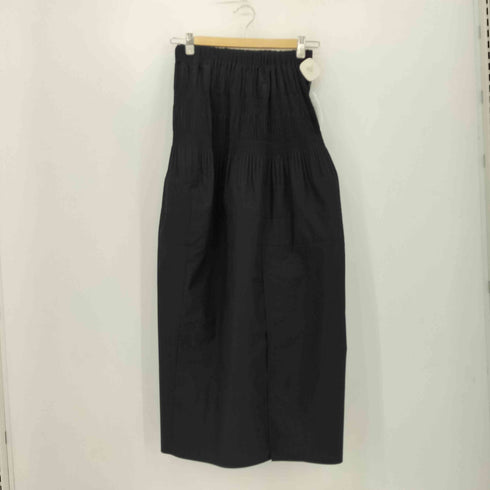 マメクロゴウチ Mame Kurogouchi 25SS Micro Pleats Round Silhousette Skirt マジョリカプリーツ スカート レディース JPN:1