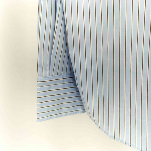 メゾンスペシャル MAISON SPECIAL 2026SS Striped Tie Shirt ストライプ ネクタイシャツ レディース FREE