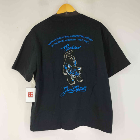 SEE SEW NEKOMATA SAGARA TEE ネコマタサガラTシャツ メンズ JPN:M