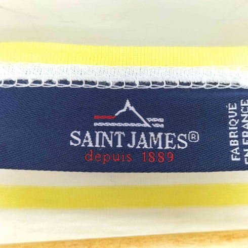 セントジェームス SAINT JAMES ボーダー 半袖 バスクシャツ レディース JPN:5