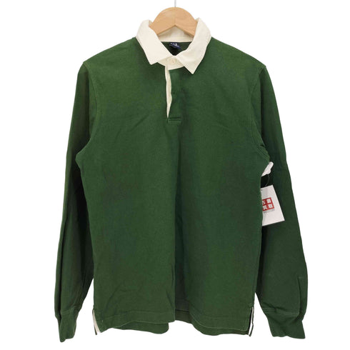 ギャップ Gap 00S 無地 ラガー L/S ポロ シャツ メンズ import:S