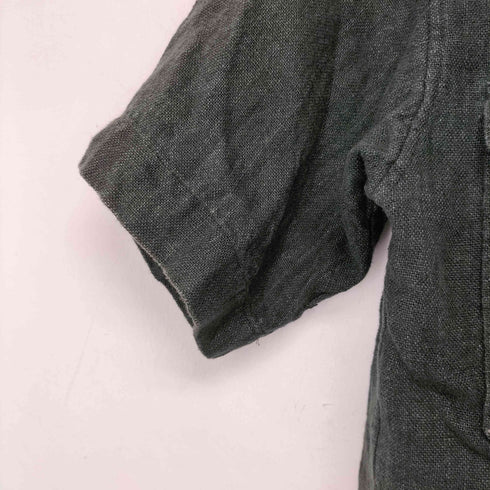 エイチビューティーアンドユースユナイテッドアローズ H BEAUTY & YOUTH UNITED ARROWS 半袖リネンシャツジャケット メンズ JPN:L