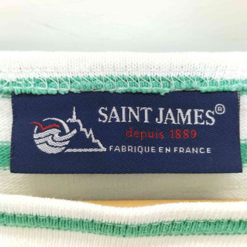 セントジェームス SAINT JAMES ボーダー バスクシャツ メンズ US:40