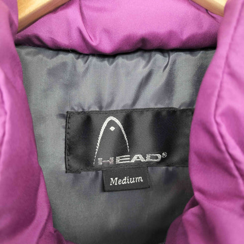 ヘッド HEAD 00s 裾ドローコード フーデッド ダウンジャケット メンズ JPN:M
