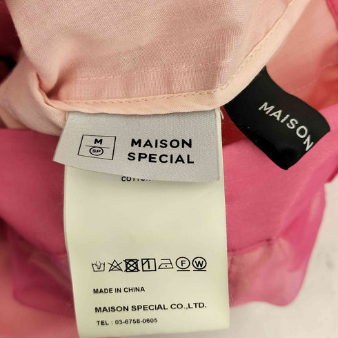 メゾンスペシャル MAISON SPECIAL ワンタックイージーショーツパンツ レディース 36