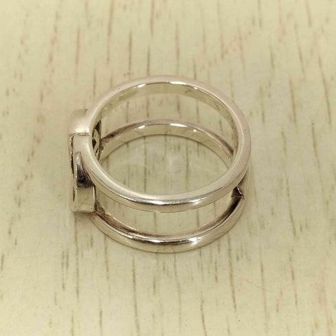 グッチ GUCCI インターロッキングG シルバーリング AG925 メンズ 12号