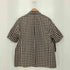 メゾンスペシャル MAISON SPECIAL Color Plaid Half Sleeve Jacket カラーチェック柄 ハーフスリーブジャケット レディース FREE
