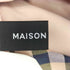 メゾンスペシャル MAISON SPECIAL Color Plaid Half Sleeve Jacket カラーチェック柄 ハーフスリーブジャケット レディース FREE