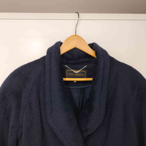 ALTO CAPPOTTO ウールモヘヤ フェザー ダブル チェスターコート レディース