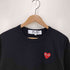 プレイコムデギャルソン PLAY COMME des GARCONS Long Sleeve T-Shirt With Red Emblem メンズ JPN:L