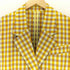 メゾンスペシャル MAISON SPECIAL Color Plaid Half Sleeve Jacket カラーチェック柄 ハーフスリーブジャケット レディース FREE
