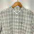 25ss NON NO ストライプ&チェックワッシャー クロップドオーバーシャツ レディース