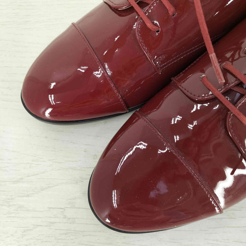 RIZ URBAN TRADITIONAL 外羽根 エナメル プレーントゥ レディース JPN:24
